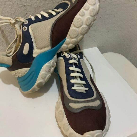 Camper Pelotas Mars Multicolored textile and nubuck sneakers Men’s 44 /10.5 - Picture 5 of 10